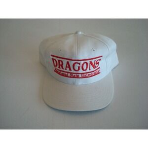 MOOREHEAD DRAGONS THE GAME SPLT BAR SCRIPT 90S SNAPBACK GOLF HAT CAP VINTAGE EE3